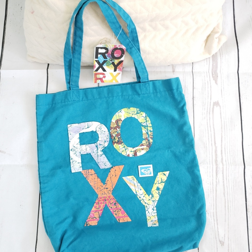 Roxy beach tote bag